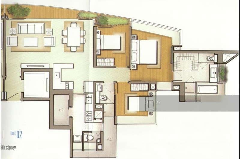 The Arc at Draycott (D10), Apartment #118715212